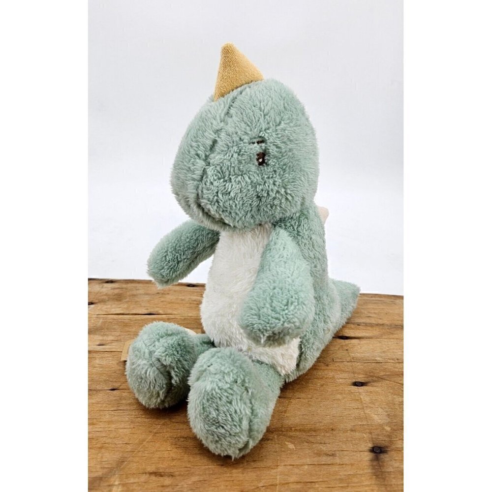 New Albetta Dino T-Rex Recycled Fur Toy Plush Dinosaur Stuffed Animal 9.5 in